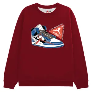 Sweater Jordan Air 1 Retro Royal BLue