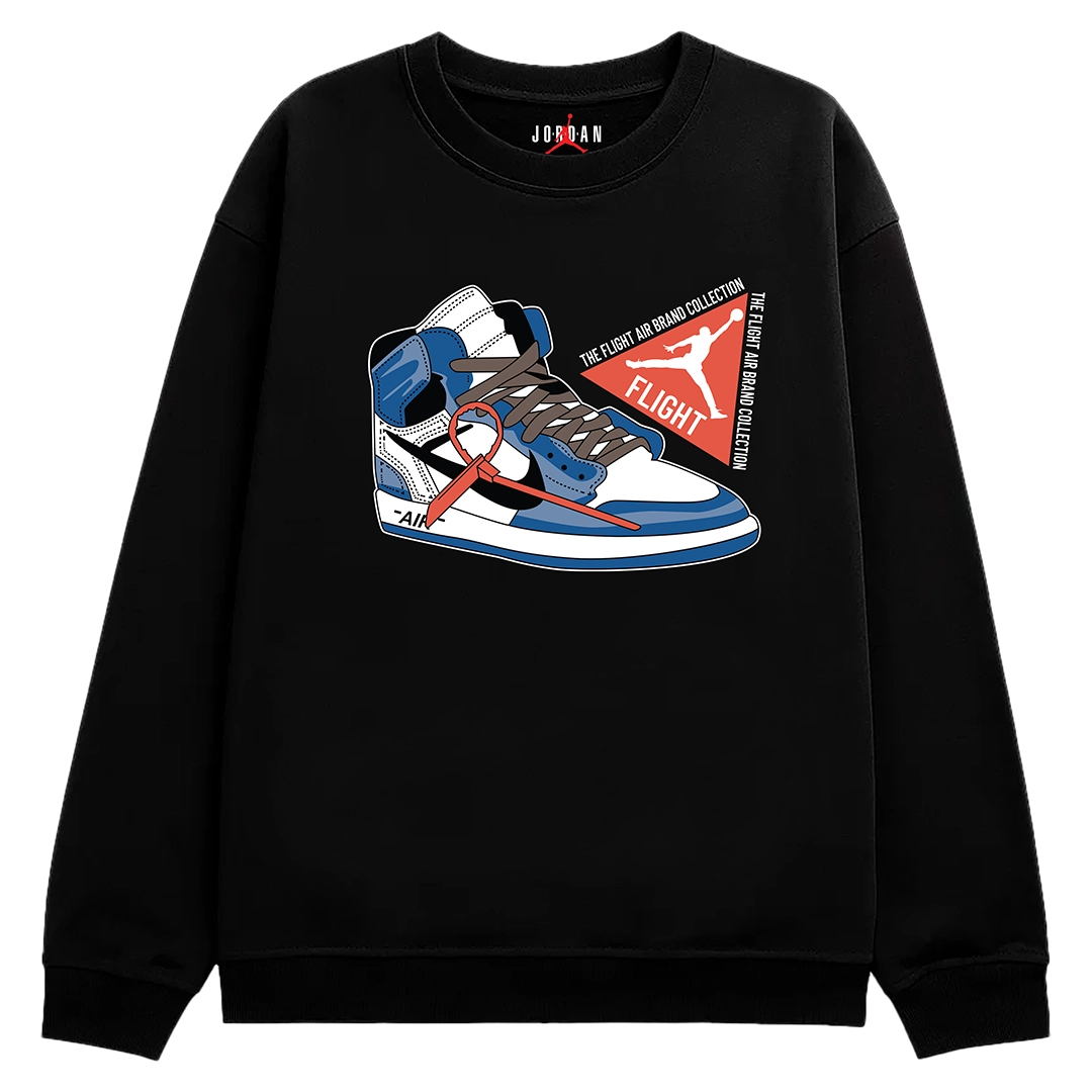 Sweater Jordan Air 1 Retro Royal BLue - Ảnh 2