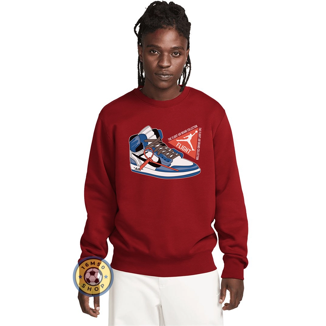 Sweater Jordan Air 1 Retro Royal BLue - Ảnh 3