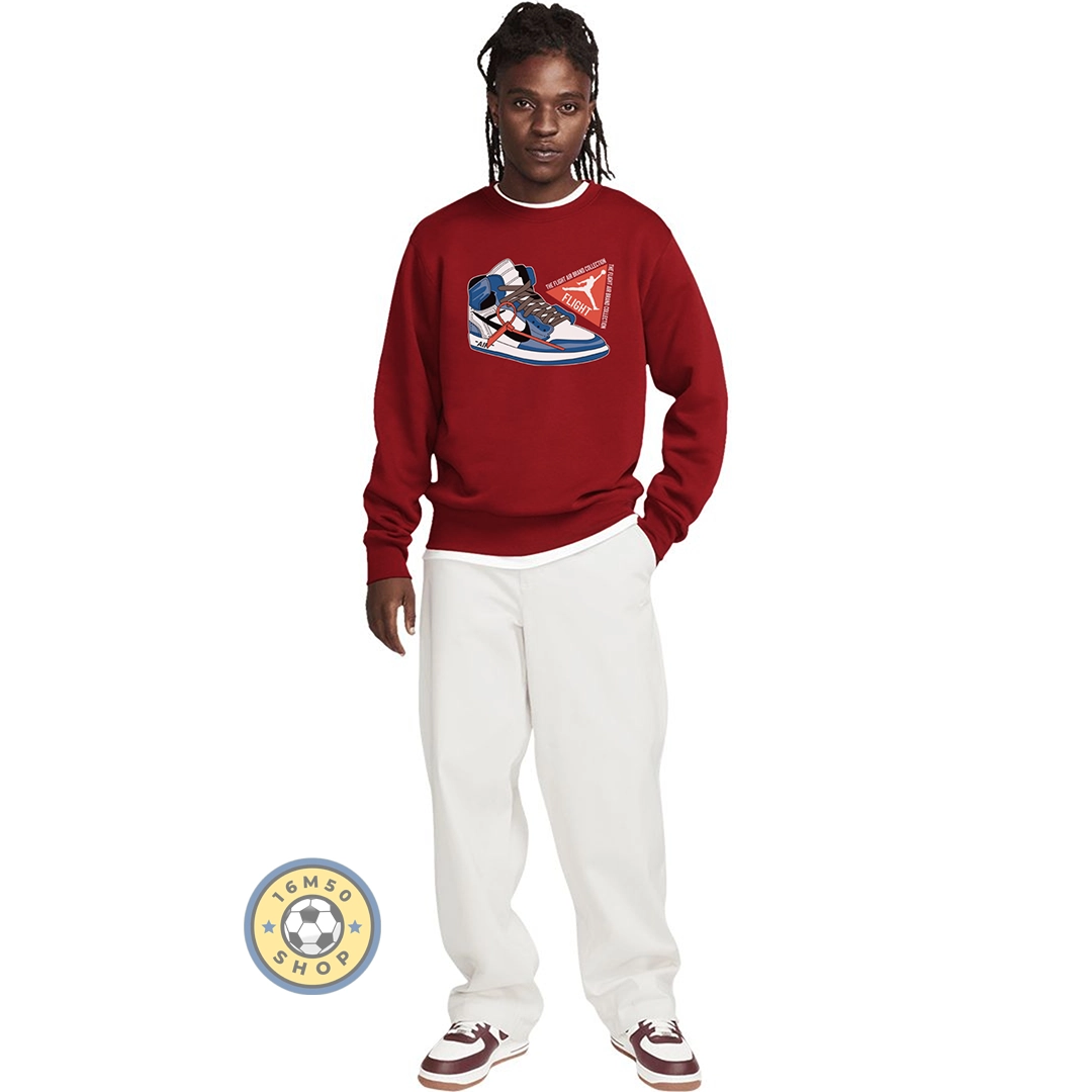 Sweater Jordan Air 1 Retro Royal BLue - Ảnh 5